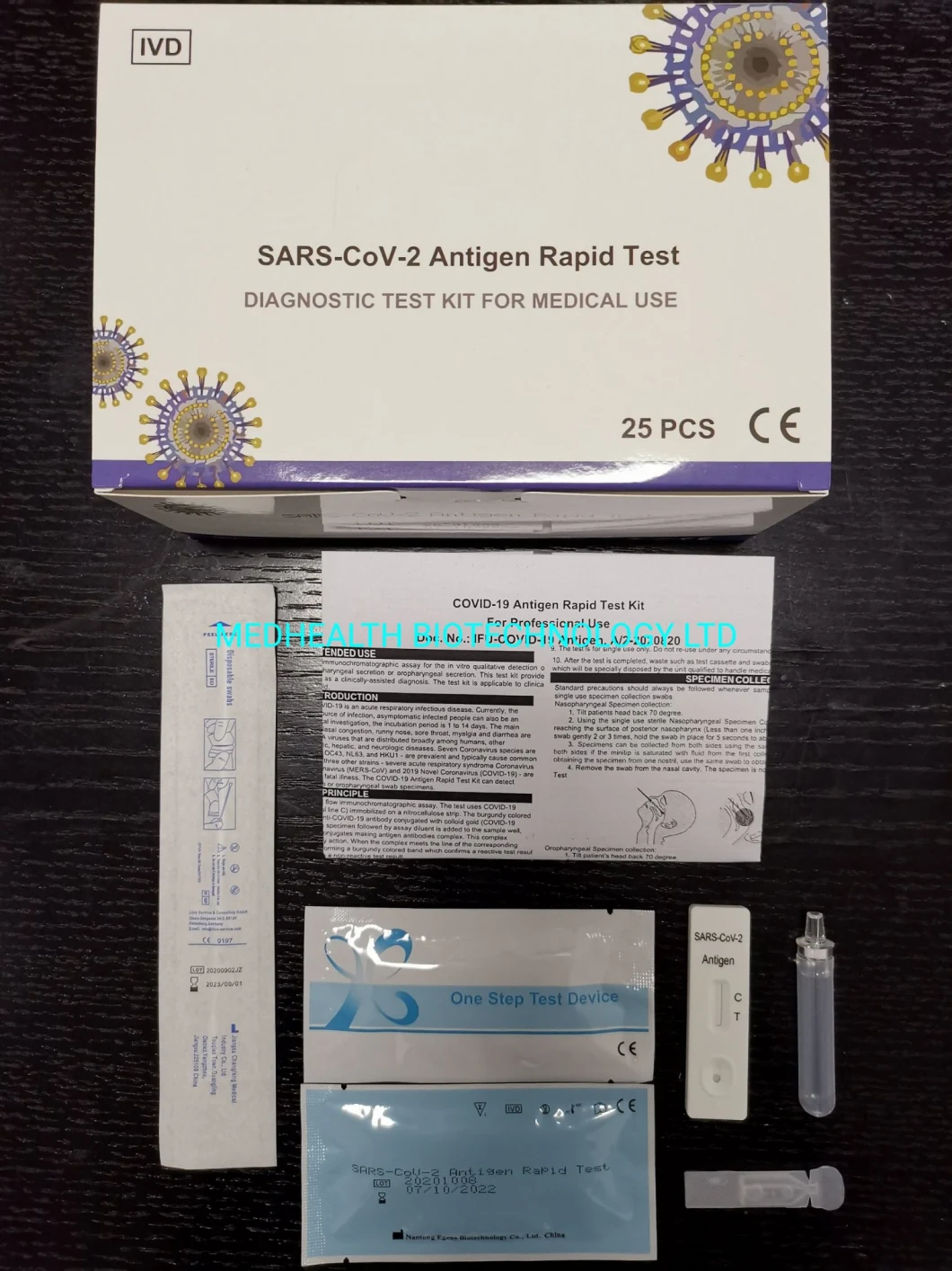 Flu and 2019 Novel Contagious Virus Combined AG/Ab Medical Instrument